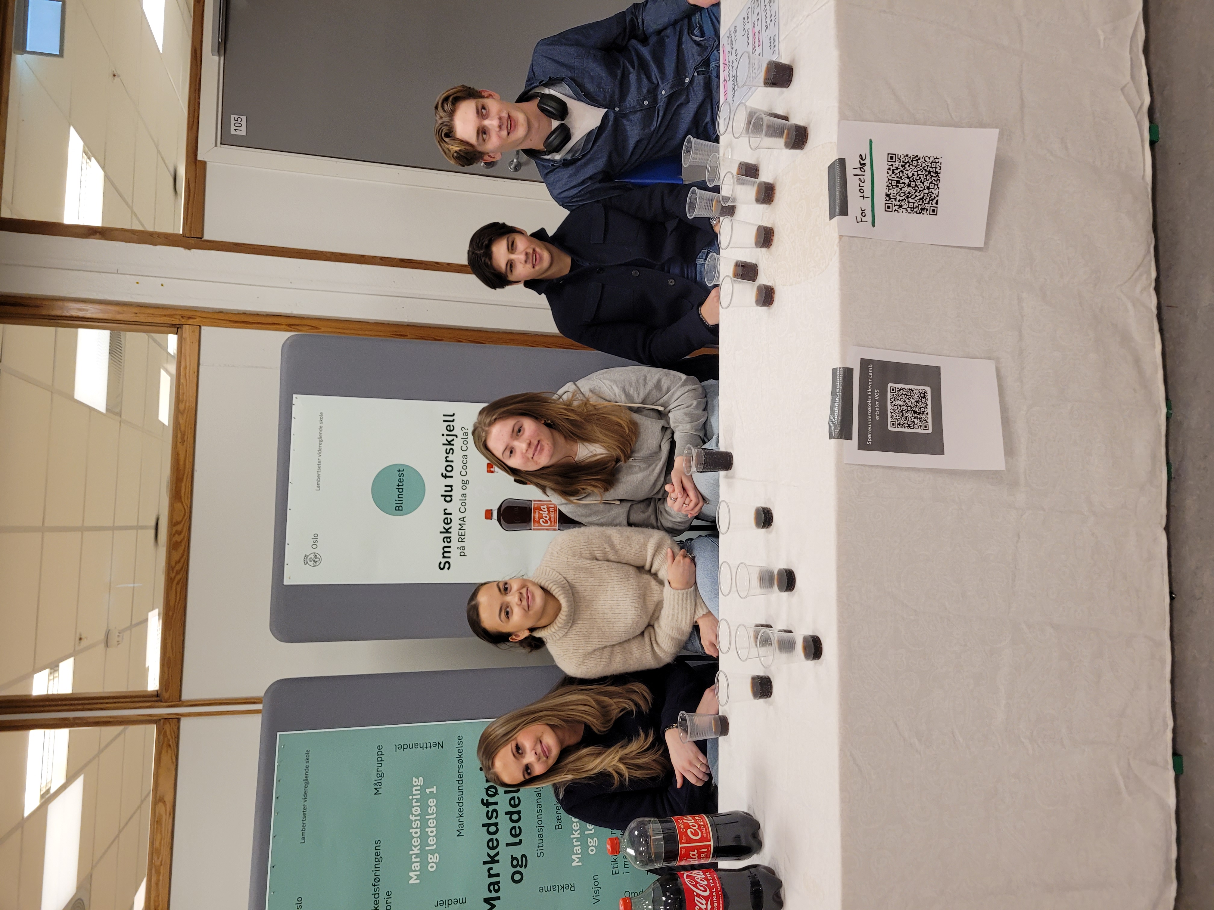 Smakstest med markedsføring