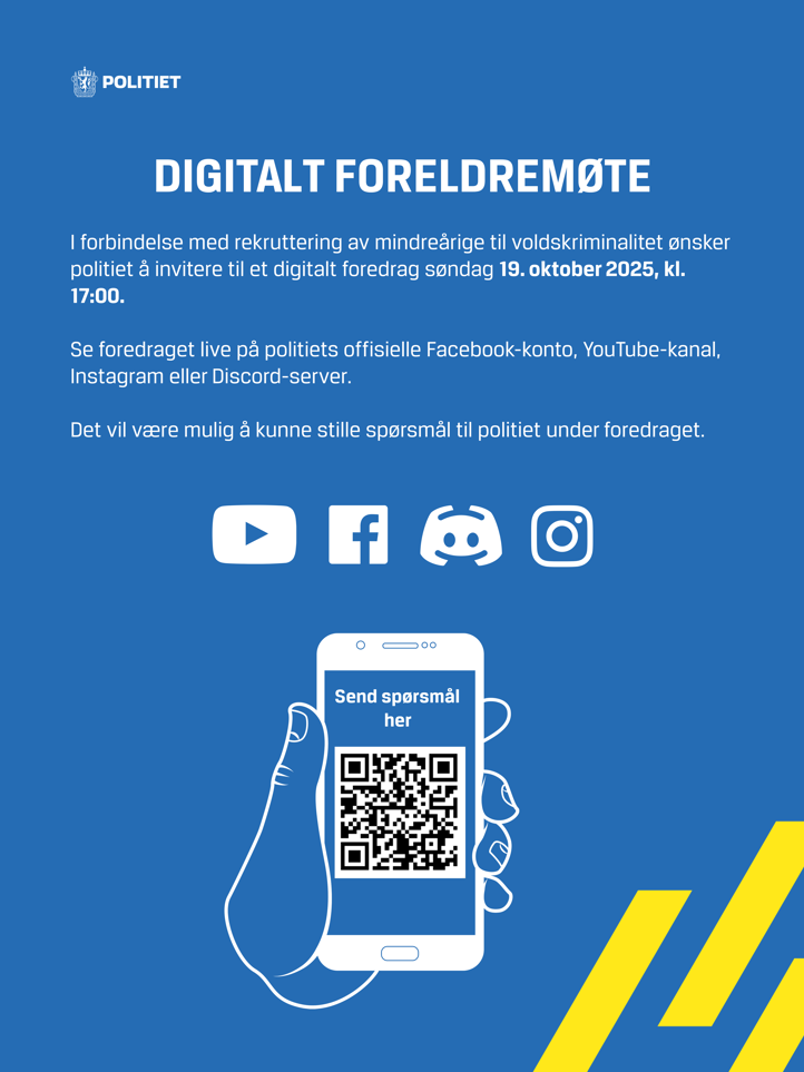 Foto: Politiet QR-kode